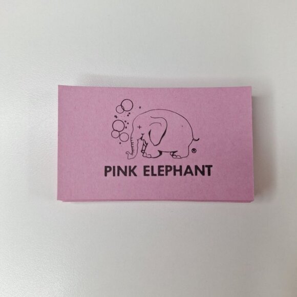 Pass Out Cards Replacement Pink Tongue Twister Vocal Warm Up 1970s Party Game - Picture 1 of 2